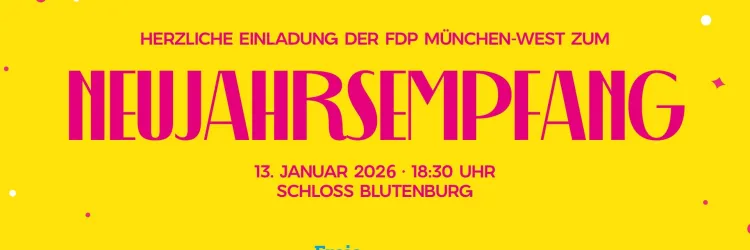 Neujahrsempfang FDP München West - 13.01.2026